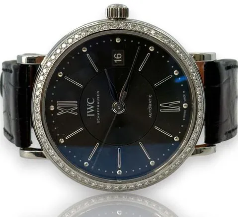 IWC Portofino Automatic 4581 37mm Stainless steel Black 6