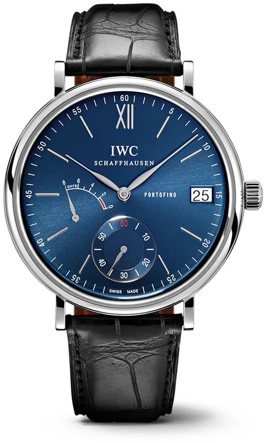 IWC Portofino Hand-Wound IW510106 45mm Stainless steel Blue