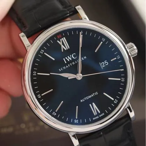 IWC Portofino IW356502 40mm Stainless steel Black 1