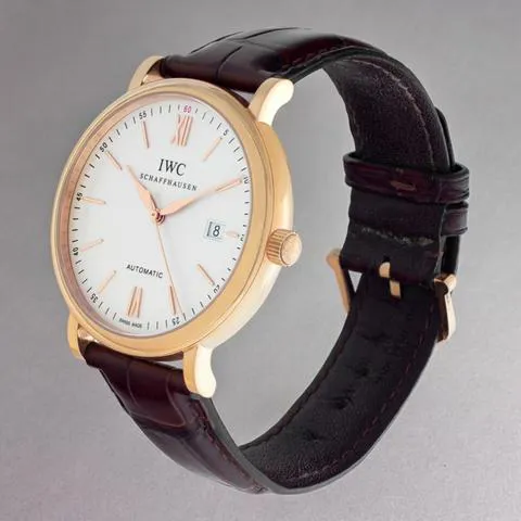 IWC Portofino IW356504 40mm Rose gold Silver 1