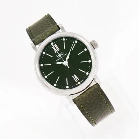 IWC Portofino IW3574-12 34mm Stainless steel Green 1