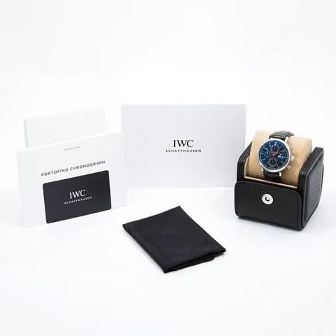 IWC Portofino IW391036 42mm Stainless steel Blue 9