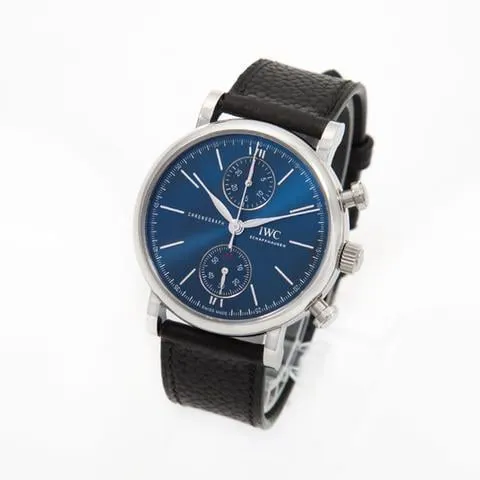 IWC Portofino IW3914-08 39mm Stainless steel Blue 4