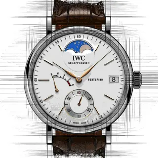 IWC Portofino IW516401 45mm Stainless steel Silver