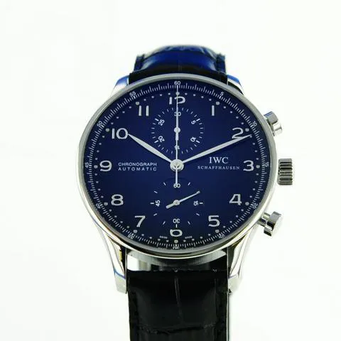 IWC Portugieser Chronograph 3714 40.9mm Steel Black 6