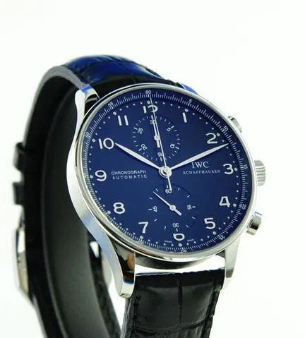 IWC Portugieser Chronograph 3714 40.9mm Steel Black 8