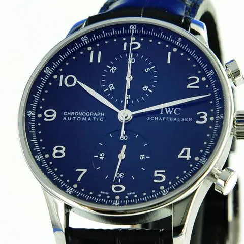 IWC Portugieser Chronograph 3714 40.9mm Steel Black 5