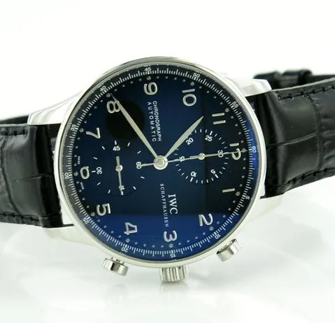 IWC Portugieser Chronograph 3714 40.9mm Steel Black 10