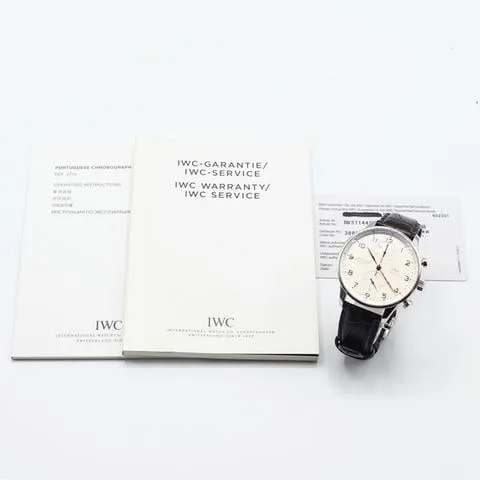 IWC Portugieser IW371445 41mm Stainless steel White 1