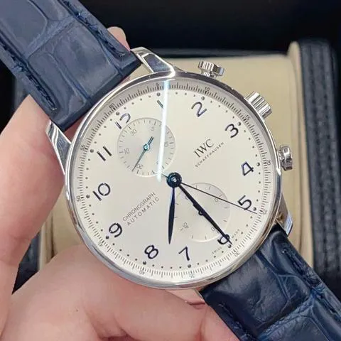 IWC Portugieser IW371605 41mm Stainless steel Silver