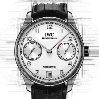 IWC Portugieser IW500712 Stainless steel Silver