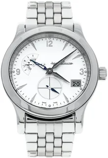 Jaeger-LeCoultre Master Hometime 1628120 Stainless steel Silver