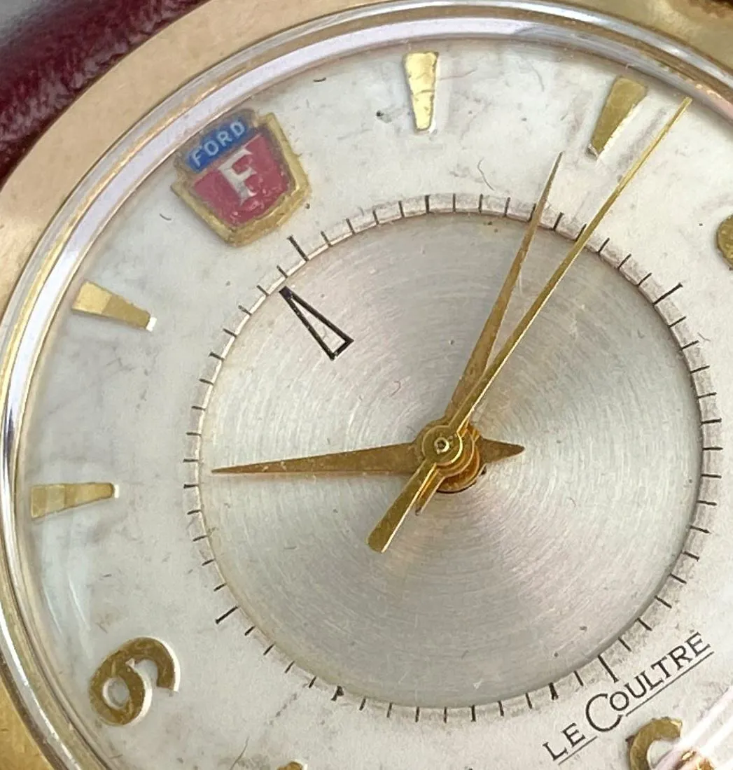 Jaeger-LeCoultre Memovox 34mm Gold-plated Cream 6