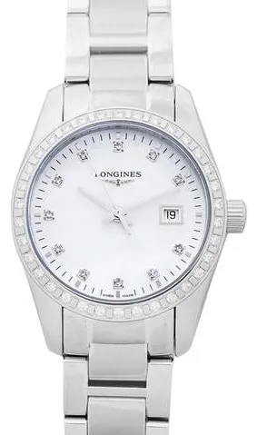 Longines Conquest Classic L22860876 29.5mm Steel Mother-of-pearl