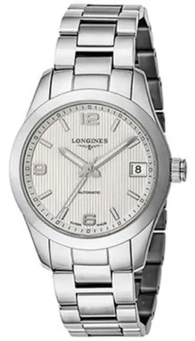 Longines Conquest L2.385.4.76.6 34mm Steel Silver