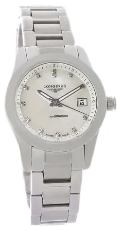 Longines Conquest L3.257.4.87.7 nullmm Steel Mother-of-pearl