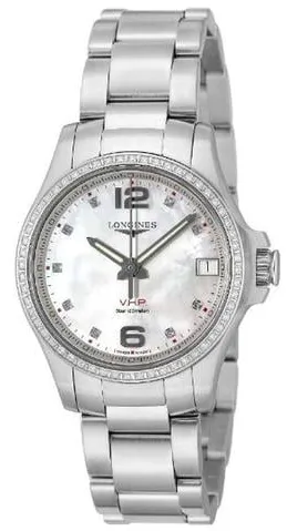 Longines Conquest L3.316.0.87.6 nullmm Steel Mother-of-pearl