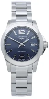 Longines Conquest L3.376.4.96.6 Stainless steel