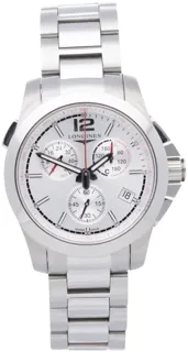 Longines Conquest L3.701.4.76.6 Stainless steel Silver