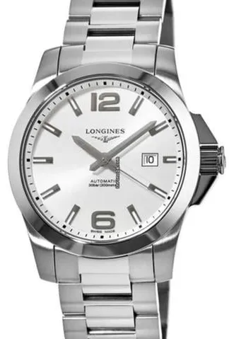 Longines Conquest L3.776.4.76.6 39mm Stainless steel Silver