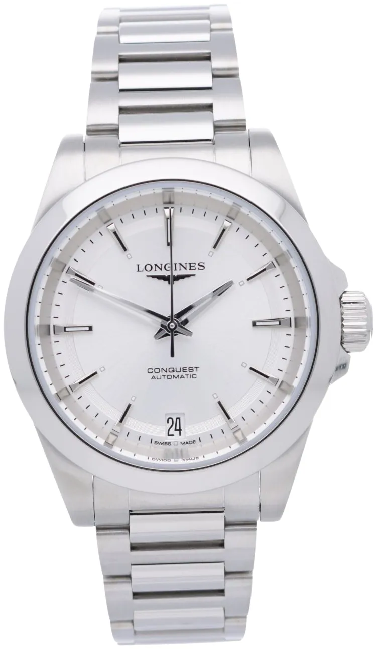 Longines Conquest L34304726 34mm Stainless steel Silver