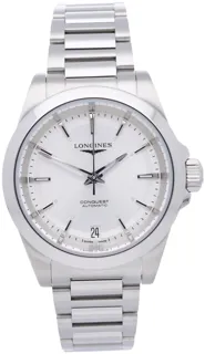 Longines Conquest L34304726 Stainless steel Silver