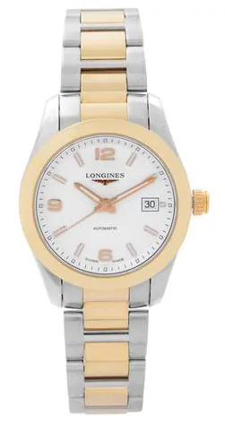 Longines Conquest 29.5mm Steel Silver