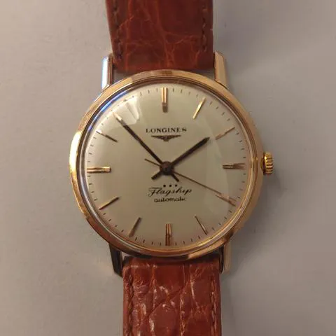 Longines Flagship 3403 35mm Rose gold Silver 10