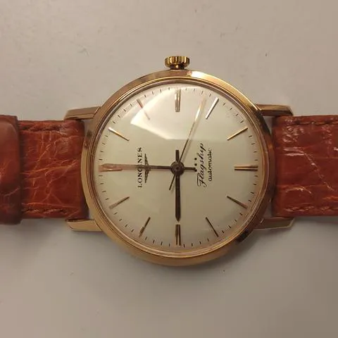 Longines Flagship 3403 35mm Rose gold Silver 12