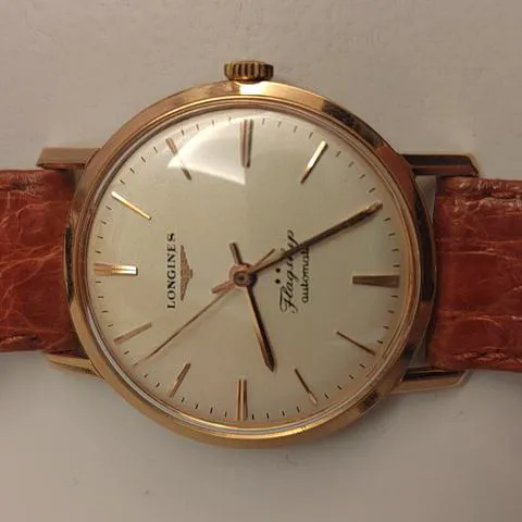 Longines Flagship 3403 35mm Rose gold Silver 5