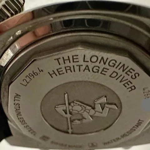 Longines Heritage Diver L2.796.4 43mm Stainless steel Black 12