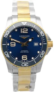 Longines HydroConquest L3.781.3.96.7 Stainless steel Blue