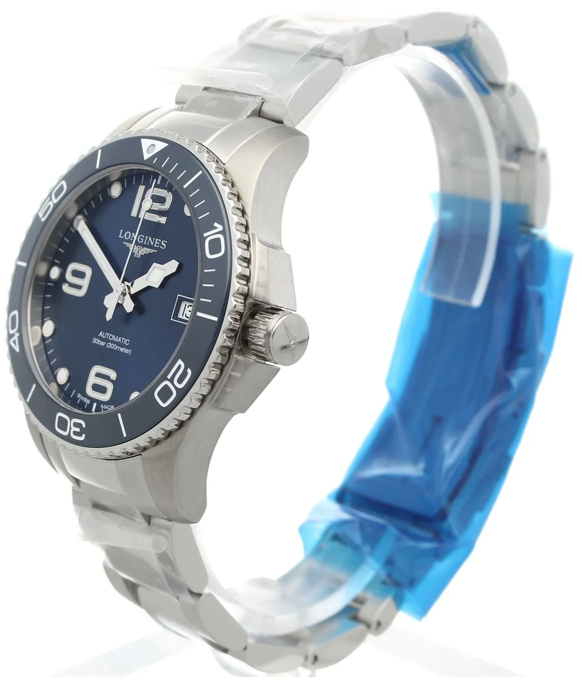 Longines HydroConquest L37804966 39mm Stainless steel Blue 1