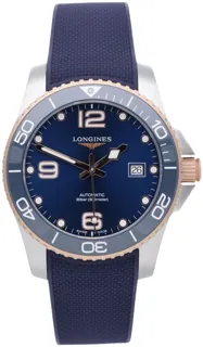 Longines HydroConquest L37813989 Stainless steel Blue