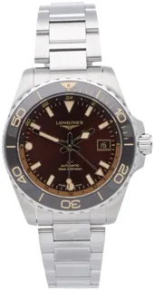 Longines HydroConquest L37904666 Stainless steel Brown