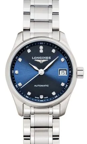 Longines Master Collection L2.128.4.97.6 25.5mm Stainless steel Blue