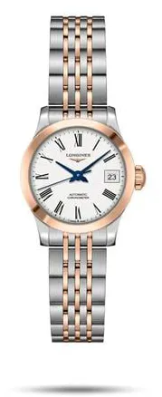 Longines Record L2.320.5.11.7 Rose gold White