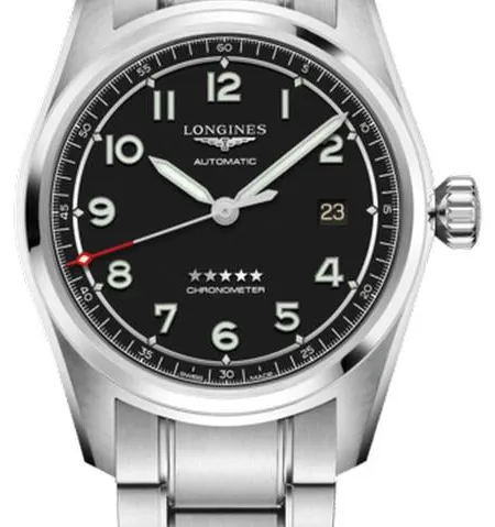 Longines Spirit L3.810.4.53.6 40mm Black