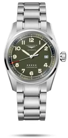 Longines Spirit L3.810.4.03.6 Stainless steel Green