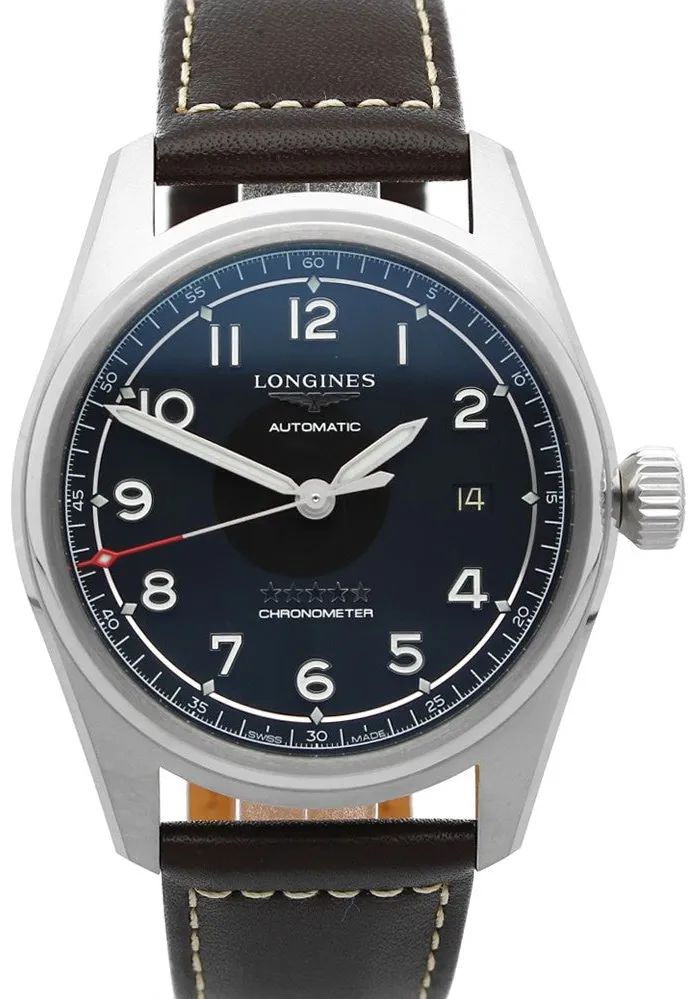 Longines Spirit L38104530 40mm Stainless steel Black 6