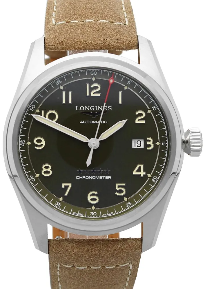 Longines Spirit L38114032 42mm Stainless steel Green 6