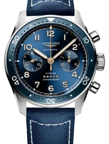 Longines Spirit L38214932 42mm Stainless steel Blue