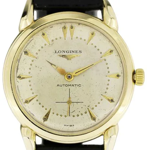 Longines 6730 34mm Yellow gold White