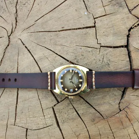 Marvin 34mm Yellow gold and Stainless steel Brown 11