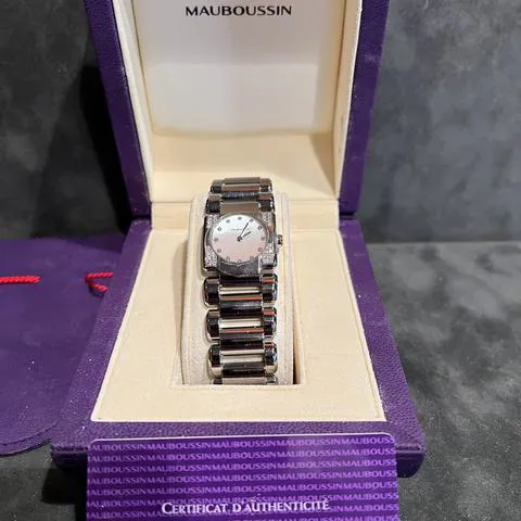 Mauboussin 9036110-910 24mm Stainless steel Mother-of-pearl