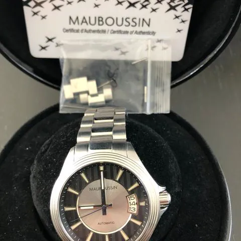 Mauboussin L' DE PAIX 40mm Stainless steel Black