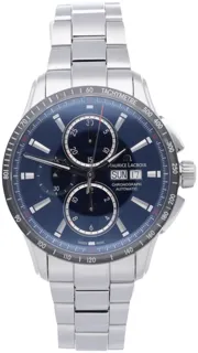 Maurice Lacroix Pontos PT6038-SSL22-430-1 Stainless steel Dark Blue