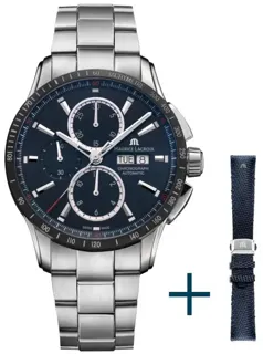 Maurice Lacroix Pontos PT6038-SSL2H-430-C Stainless steel Blue