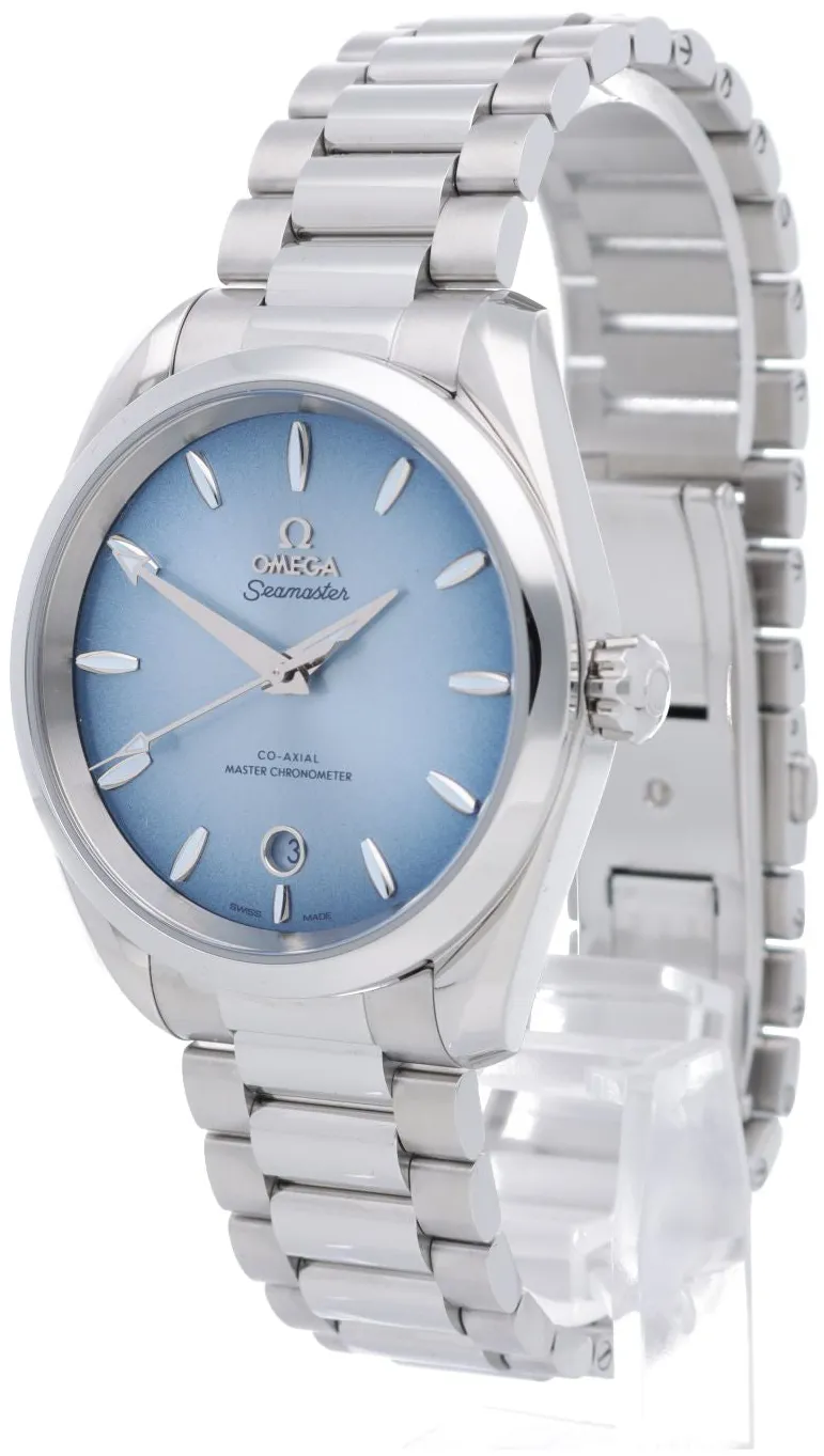 Omega Aqua Terra 150M 220.10.38.20.03.004 38mm Stainless steel Blue 1