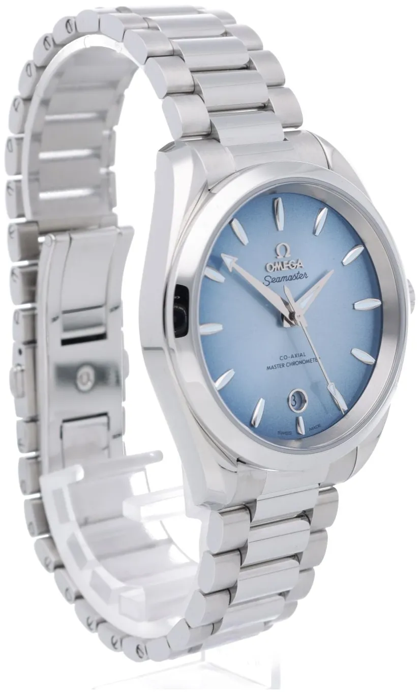 Omega Aqua Terra 150M 220.10.38.20.03.004 38mm Stainless steel Blue 6